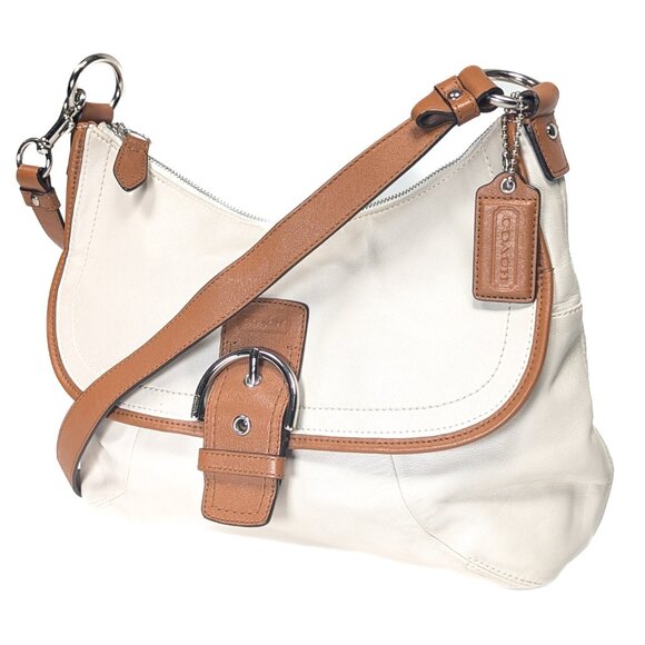 COACH Cream Soho Shoulder Bag - Picture 12 of 13